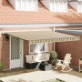 Toldo Retráctil Automático Verde y Amarillo 400x350 cm,  Tela de Reemplazo para Toldo de 4x3.5 m Marco Verde y Amarillo | Foro24.es | Tu tienda online para hogar, jardín y más Foro24.es