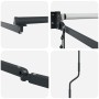 Toldo Retráctil Automático con LED Verde y Blanco 400x350 cm, Tela de Reemplazo para Toldo de 4x3.5 m Marco Verde y Blanco by...