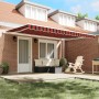 Toldo Retráctil Automático Naranja y Marrón 450x300 cm by , Awnings - Ref: Foro24-3330877, Price: 444,88 €, Discount: %