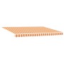 Toldo Retráctil Automático Amarillo y Naranja 450x300 cm by , Awnings - Ref: Foro24-3330901, Price: 434,62 €, Discount: %