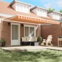 Toldo Retráctil Manual Amarillo y Naranja 450x300 cm by , Awnings - Ref: Foro24-3330907, Price: 318,21 €, Discount: %
