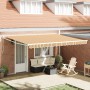 Toldo Retráctil Manual Rayas Multicolores 450x300 cm by , Awnings - Ref: Foro24-3330949, Price: 324,22 €, Discount: %