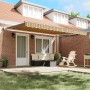 Toldo Manual Retráctil Rayas Multicolores 450x300 cm by , Awnings - Ref: Foro24-3330951, Price: 275,64 €, Discount: %