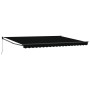 Toldo Retráctil Manual  Negro 450x300 cm, Funda de repuesto para Toldo  de 4.5x3 m Negro | Foro24.es | Tu tienda online para hogar, jardín y más Foro24.es