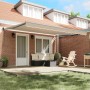 Toldo Retráctil Automático Beige 450x300 cm, Tela de Reemplazo para Toldo de 4.5x3 m Beige by , Awnings - Ref: Foro24-3330980...