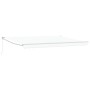 Toldo Retráctil Manual  Blanco 450x300 cm, Tela de Repuesto para Toldo  para Marco de 4,5x3 m Blanco | Foro24.es | Tu tienda online para hogar, jardín y más Foro24.es