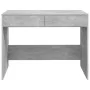 Betongrauer Sperrholzschreibtisch 101x50x76,5 cm von vidaXL, Schreibtische - Ref: Foro24-809561, Preis: 77,91 €, Rabatt: %