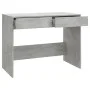 Betongrauer Sperrholzschreibtisch 101x50x76,5 cm von vidaXL, Schreibtische - Ref: Foro24-809561, Preis: 77,91 €, Rabatt: %