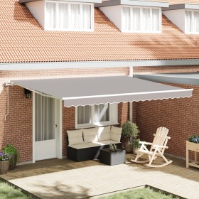 Comprar Toldo Retráctil Automático Gris Claro