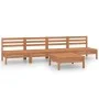 Garden furniture set 5 pieces solid honey brown pine wood by vidaXL, Garden sets - Ref: Foro24-3082490, Price: 245,47 €, Disc...