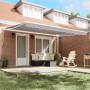 Toldo Retráctil Manual  Gris 450x300 cm, Tela de reemplazo para toldo  para marco de 4,5x3 m Gris Claro | Foro24.es | Tu tienda online para hogar, jardín y más Foro24.es
