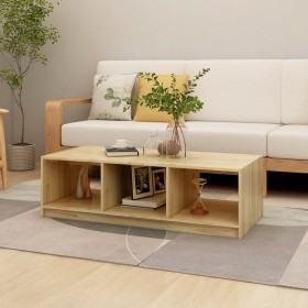 Couchtisch aus massivem Kiefernholz, 110 x 50 x 34 cm von vidaXL, Couchtisch - Ref: Foro24-809912, Preis: 64,43 €, Rabatt: %