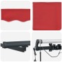 Toldo Retráctil Automático con LED Rojo 450x300 cm, Tela de Repuesto para Toldo de 4,5x3 m Marco Rojo by , Awnings - Ref: For...