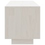 Massiver TV-Schrank aus weißem Kiefernholz, 110 x 30 x 33,5 cm von vidaXL, TV-Möbel - Ref: Foro24-809889, Preis: 61,93 €, Rab...