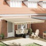 Toldo Retráctil Automático Verde y Amarillo 450x300 cm,  Tela de Reemplazo para Toldo de 4.5x3 m Marco Verde y Amarillo | Foro24.es | Tu tienda online para hogar, jardín y más Foro24.es