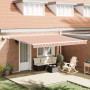 Toldo Retráctil Manual con franja LED multicolor 450x350 cm | Foro24.es | Tu tienda online para hogar, jardín y más Foro24.es