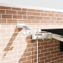 Toldo Retráctil Automático con LED Negro 450x350 cm, Toldo de Reemplazo para Marco de 4.5x3.5 m Negro de , Toldos - Ref: Foro...