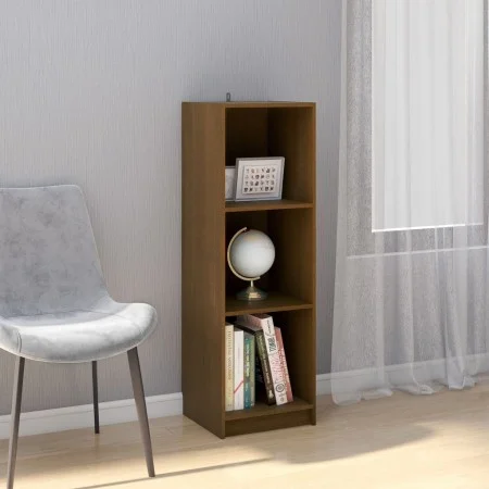 Pine wood honey brown shelf/space divider by vidaXL, Bookcases and shelves - Ref: Foro24-809939, Price: 57,54 €, Discount: %