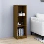 Pine wood honey brown shelf/space divider by vidaXL, Bookcases and shelves - Ref: Foro24-809939, Price: 57,54 €, Discount: %