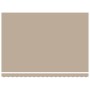 Toldo manual retráctil con LED Beige 450x350 cm, Tela de reemplazo para toldo de 4.5x3.5 m Beige by , Awnings - Ref: Foro24-3...