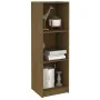 Pine wood honey brown shelf/space divider by vidaXL, Bookcases and shelves - Ref: Foro24-809939, Price: 57,54 €, Discount: %