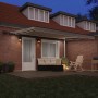 Toldo Manual Retráctil con LED Beige 450x350 cm, Tela de Repuesto para Toldo de 4.5x3.5 m Beige by , Awnings - Ref: Foro24-33...