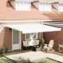 Toldo Retráctil Automático con LED Blanco 450x350 cm,  Tela de Repuesto para Toldo de 4,5x3,5 m Blanco | Foro24.es | Tu tienda online para hogar, jardín y más Foro24.es