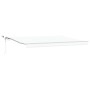Toldo Retráctil Automático con LED Blanco 450x350 cm,  Tela de Repuesto para Toldo de 4,5x3,5 m Blanco | Foro24.es | Tu tienda online para hogar, jardín y más Foro24.es