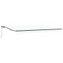 Toldo Retráctil Manual Blanco 450x350 cm, Tela de Repuesto para Toldo para Estructura de 4,5x3,5 m Blanca by , Awnings - Ref:...
