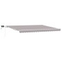 Toldo Retráctil Manual  con LED Gris Claro 450x350 cm, Tela de Reemplazo para Toldo  para Marco de 4.5x3.5 m Gris Claro | Foro24.es | Tu tienda online para hogar, jardín y más Foro24.es