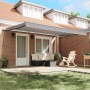 Toldo retráctil automático gris claro 450x350 cm, Tela de reemplazo para toldo 4.5x3.5 m gris claro by , Awnings - Ref: Foro2...