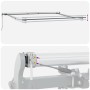 Toldo retráctil automático gris claro 450x350 cm, Tela de reemplazo para toldo 4.5x3.5 m gris claro by , Awnings - Ref: Foro2...