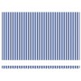 Toldo Retráctil Automático Azul y Blanco 500x300 cm | Foro24.es | Tu tienda online para hogar, jardín y más Foro24.es