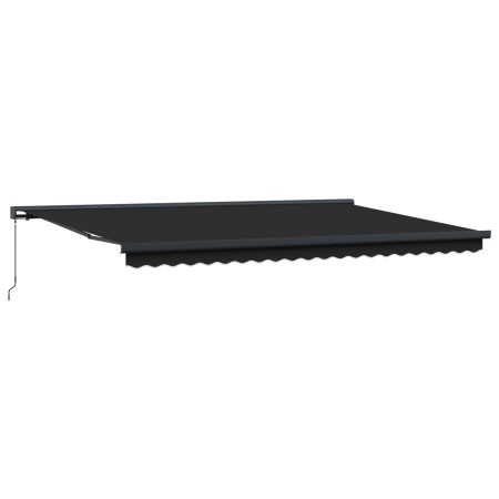 Toldo Retráctil Manual Antracita 500x300 cm von , Markisen - Ref: Foro24-3331213, Preis: 645,51 €, Rabatt: %