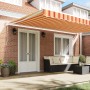 Toldo Retráctil Amarillo y Naranja 500x300 cm by , Awnings - Ref: Foro24-3331252, Price: 444,97 €, Discount: %