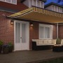 Toldo Retráctil Automático con Franja LED Multicolor 500x300 cm by , Awnings - Ref: Foro24-3331304, Price: 543,65 €, Discount: %