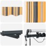 Toldo Retráctil Automático con Franja LED Multicolor 500x300 cm by , Awnings - Ref: Foro24-3331304, Price: 543,65 €, Discount: %