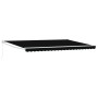 Toldo Retráctil Manual Negro 500x300 cm, Tela de Reemplazo para Toldo 5x3 m Negro von , Markisen - Ref: Foro24-3331323, Preis...