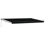 Toldo Retráctil Manual Negro 500x300 cm,  Tela de Repuesto para Toldo de 5x3 m Marco Negro | Foro24.es | Tu tienda online para hogar, jardín y más Foro24.es