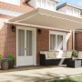 Toldo Retráctil Manual  Beige 500x300 cm, Tela de reemplazo para toldo  de 5x3 m Beige | Foro24.es | Tu tienda online para hogar, jardín y más Foro24.es