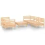 Gartenmöbel-Set 6-tlg. aus massivem Kiefernholz von vidaXL, Gartensets - Ref: Foro24-3082472, Preis: 257,96 €, Rabatt: %