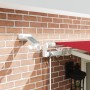 Toldo Retráctil Automático con LED Rojo 500x300 cm, Tela de Reemplazo para Toldo 5x3 m Marco Rojo by , Awnings - Ref: Foro24-...