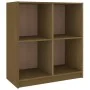 Solid pine wood sideboard in honey brown color, 70x33x76 cm by vidaXL, Sideboards - Ref: Foro24-809951, Price: 47,86 €, Disco...