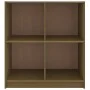 Aparador madera maciza de pino marrón miel 70x33x76 cm de vidaXL, Aparadores - Ref: Foro24-809951, Precio: 47,86 €, Descuento: %