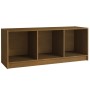 TV-Schrank aus massivem Kiefernholz in Honigbraun, 104 x 33 x 41 cm von vidaXL, TV-Möbel - Ref: Foro24-809963, Preis: 42,37 €...