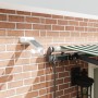 Toldo Retráctil Automático con LED Verde y Blanco 500x300 cm, Tela de Reemplazo para Toldo de 5x3 m Verde y Blanco by , Awnin...