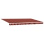 Toldo Retráctil Manual Naranja y Marrón 500x350 cm | Foro24.es | Tu tienda online para hogar, jardín y más Foro24.es