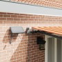 Toldo retráctil manual con LED amarillo y naranja 500x350 cm by , Awnings - Ref: Foro24-3331490, Price: 506,03 €, Discount: %