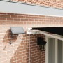 Toldo Manual Retráctil con LED Negro 500x350 cm,  Tela de Repuesto para Toldo de 5x3,5 m Marco Negro | Foro24.es | Tu tienda online para hogar, jardín y más Foro24.es