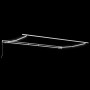 Toldo Retráctil Automático con LED Negro 500x350 cm, Tela de Repuesto para Toldo para Estructura de 5x3.5 m Negro by , Awning...